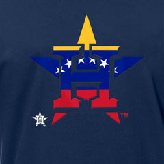 Houston Astros New Era Venezuelan Flag Logo T-Shirt Sale