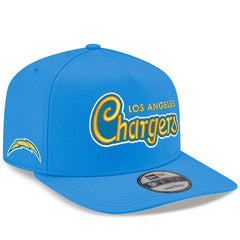 Los Angeles Chargers New Era Charger Power A-Frame 9FIFTY Snapback Hat - Powder Blue - NFL