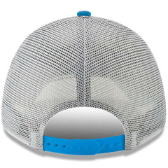 Los Angeles Chargers New Era Charger Power A-Frame 9FORTY Trucker Adjustable Hat - Powder Blue - NFL
