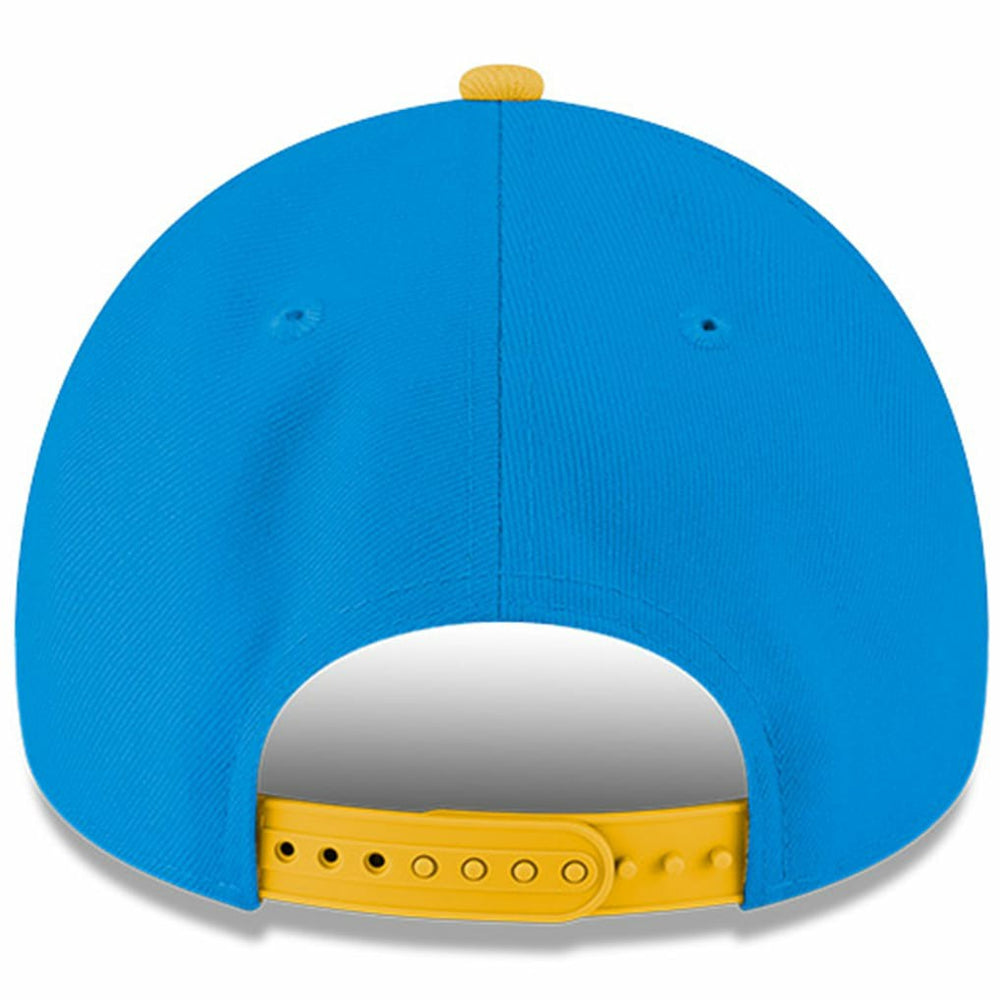 Los Angeles Chargers New Era Charger Power A-Frame 9FORTY Adjustable Hat - White/Powder Blue - NFL