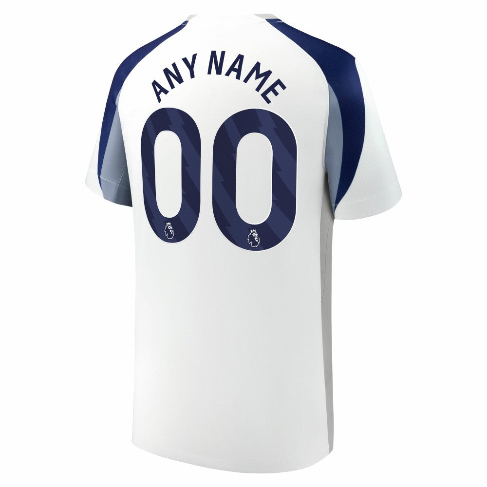 Nike - Tottenham Hotspur Youth 2025/26 Home Replica Custom Jersey - White