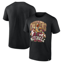 Fanatics Donovan Mitchell Cleveland Cavaliers Notorious 4.0 T-Shirt Black