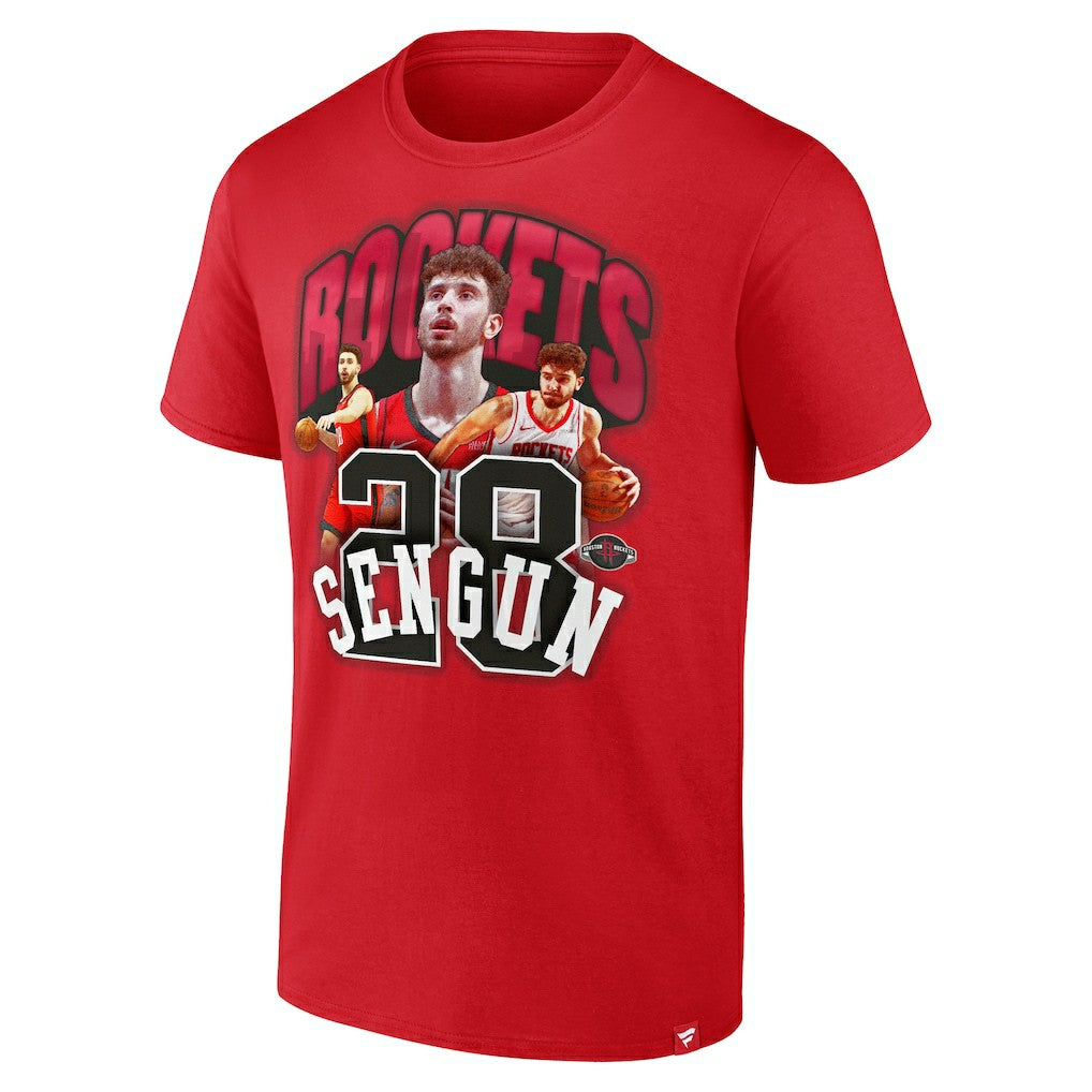 Fanatics Alperen Sengun Houston Rockets Notorious 4.0 T-Shirt Red