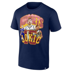 Fanatics Nikola Jokic Denver Nuggets Notorious 4.0 T-Shirt Navy