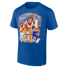 Fanatics Jalen Brunson New York Knicks Notorious 4.0 T-Shirt Blue