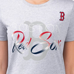 Boston Red Sox G-III 4Her by Carl Banks Women's Super-Slim Fit Lightweight Shadow Logo Graphic T-Shirt Online