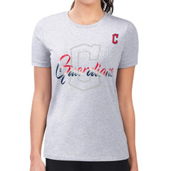 Cleveland Guardians G-III 4Her by Carl Banks Women's Super-Slim Fit Lightweight Shadow Logo Graphic T-Shirt Near Me