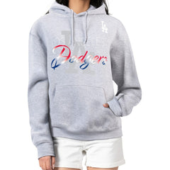 Los Angeles Dodgers G-III 4Her by Carl Banks Women's Shadow Logo Graphic Pullover Hoodie Near Me