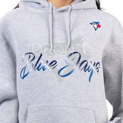 Toronto Blue Jays G-III 4Her by Carl Banks Women's Shadow Logo Graphic Pullover Hoodie for sale