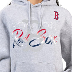 Boston Red Sox G-III 4Her by Carl Banks Women's Shadow Logo Graphic Pullover Hoodie Sale