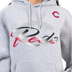 Cincinnati Reds G-III 4Her by Carl Banks Women's Shadow Logo Graphic Pullover Hoodie Online