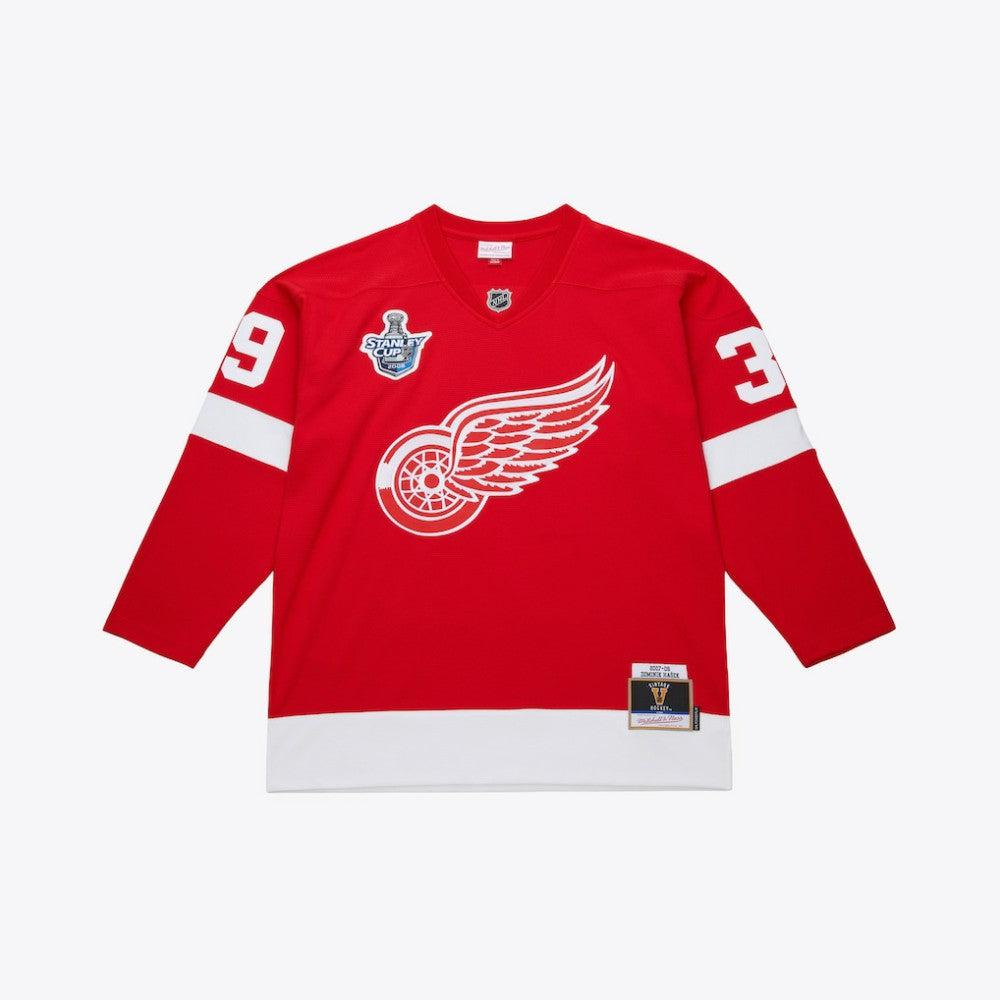 Dominik Hasek Detroit Red Wings Mitchell & Ness 2007-08 Power Play Jersey - Red | NHL Lifestyle