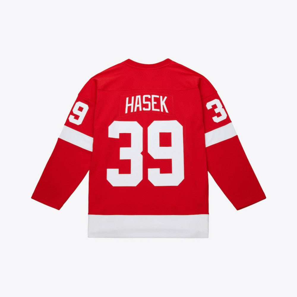 Dominik Hasek Detroit Red Wings Mitchell & Ness 2007-08 Power Play Jersey - Red | NHL Lifestyle