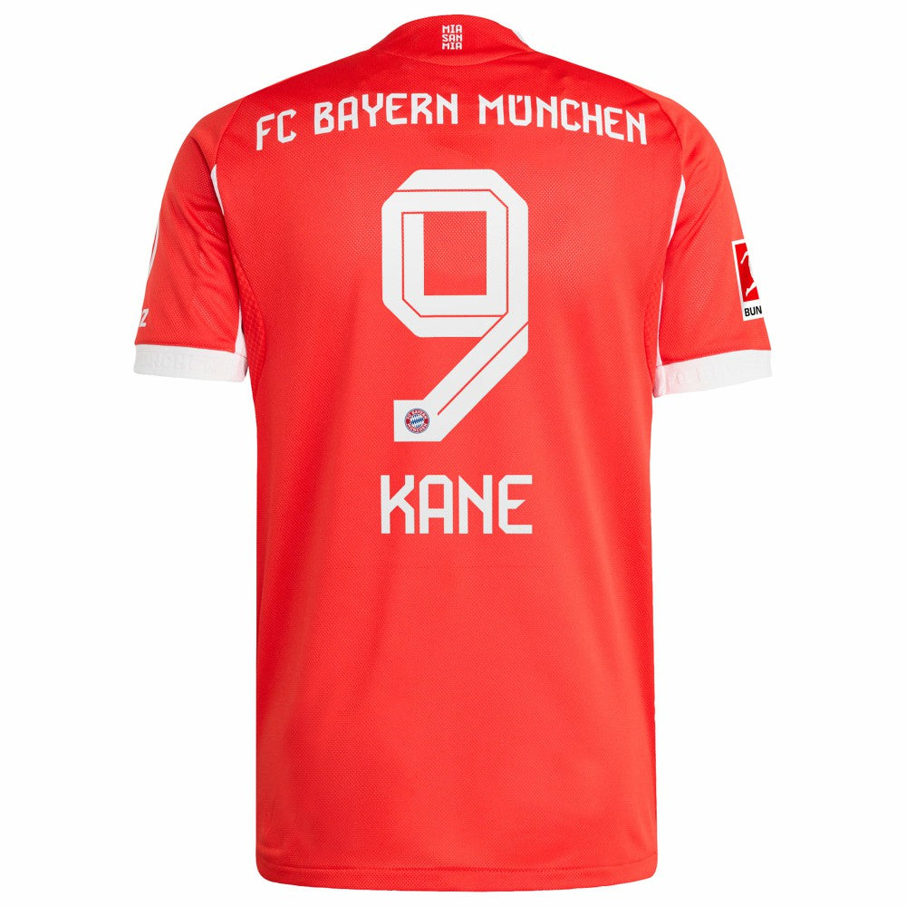 Adidas - Harry Kane Bayern Munich 2025/26 Home Jersey - Red
