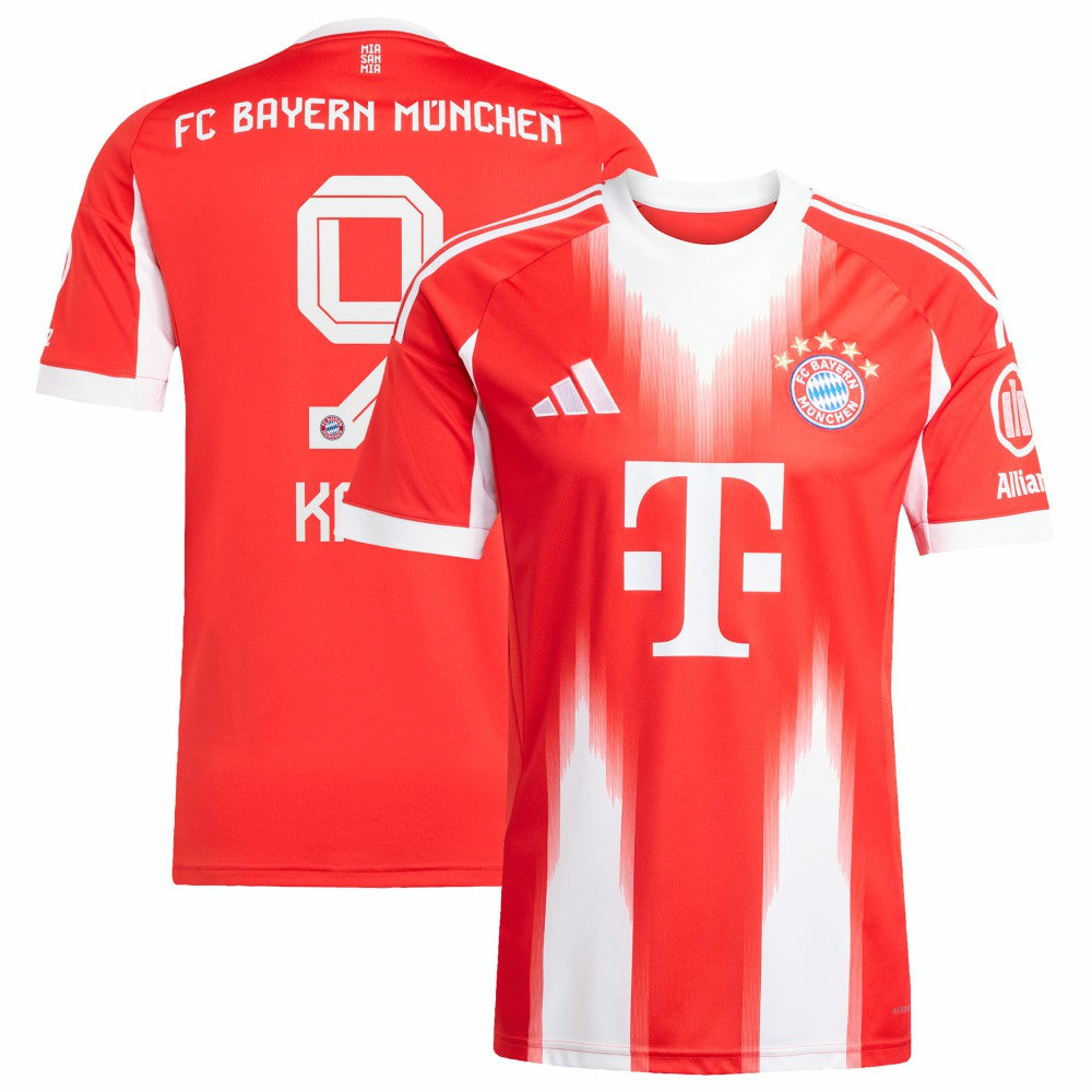 Adidas - Harry Kane Bayern Munich 2025/26 Home Replica Jersey - Red