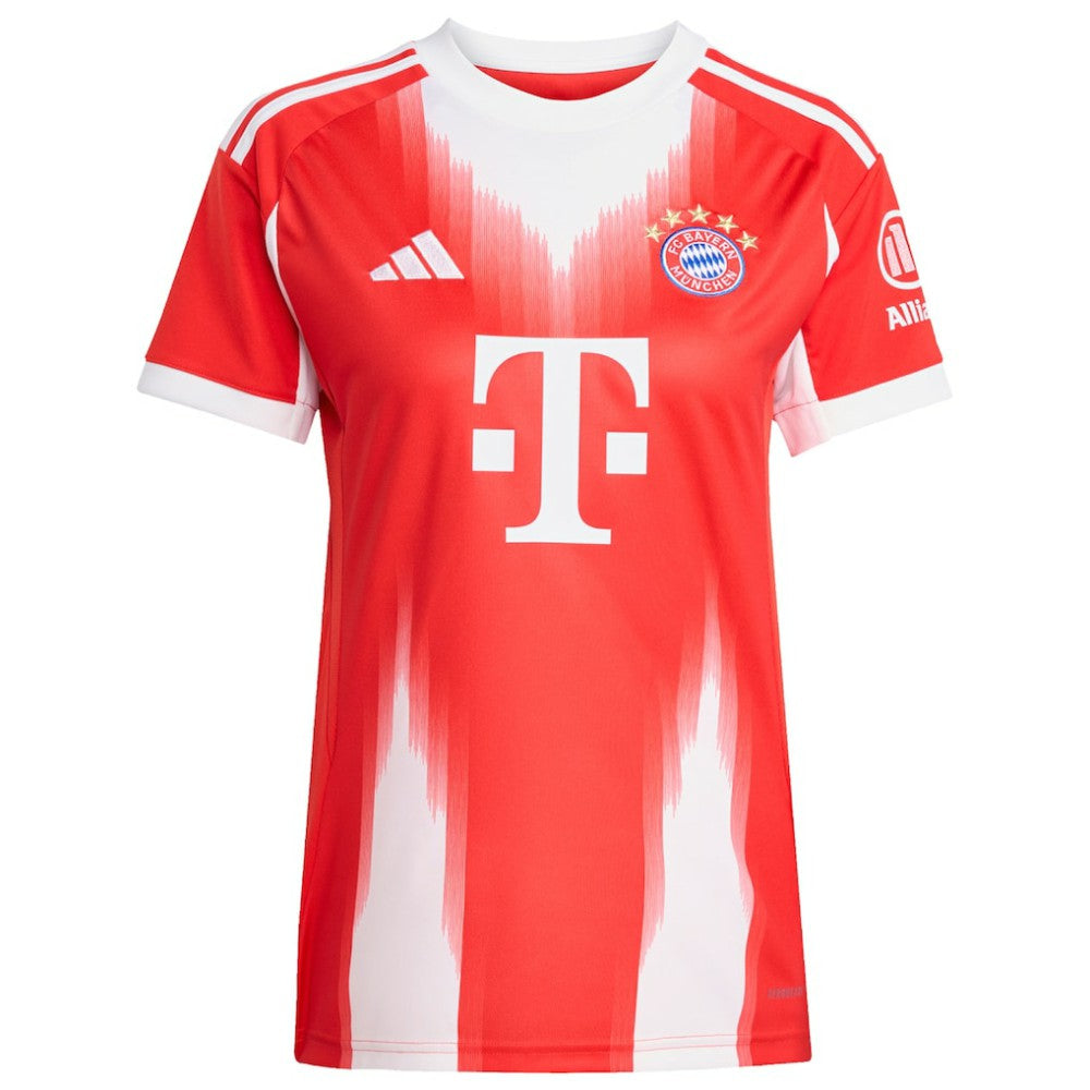 Adidas - Harry Kane Bayern Munich Women's 2025/26 Home Replica Jersey - Red