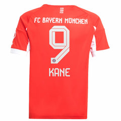 Adidas - Harry Kane Bayern Munich Youth 2025/26 Home Replica Jersey - Red
