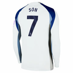 Nike - Son Heung-Min Tottenham Hotspur 2025/26 Home Replica Long Sleeve Jersey - White