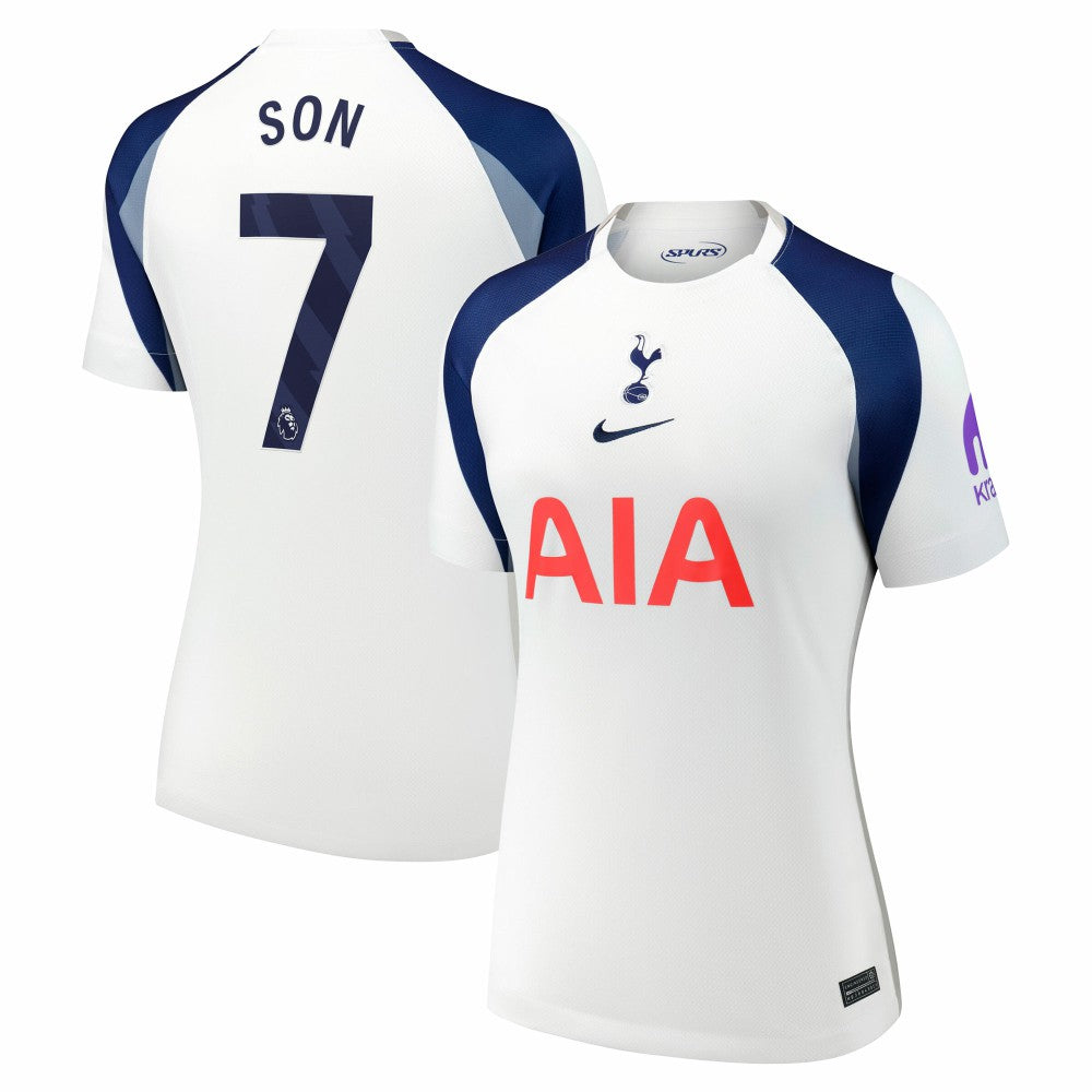Nike - Son Heung-Min Tottenham Hotspur Women's 2025/26 Home Replica Jersey - White
