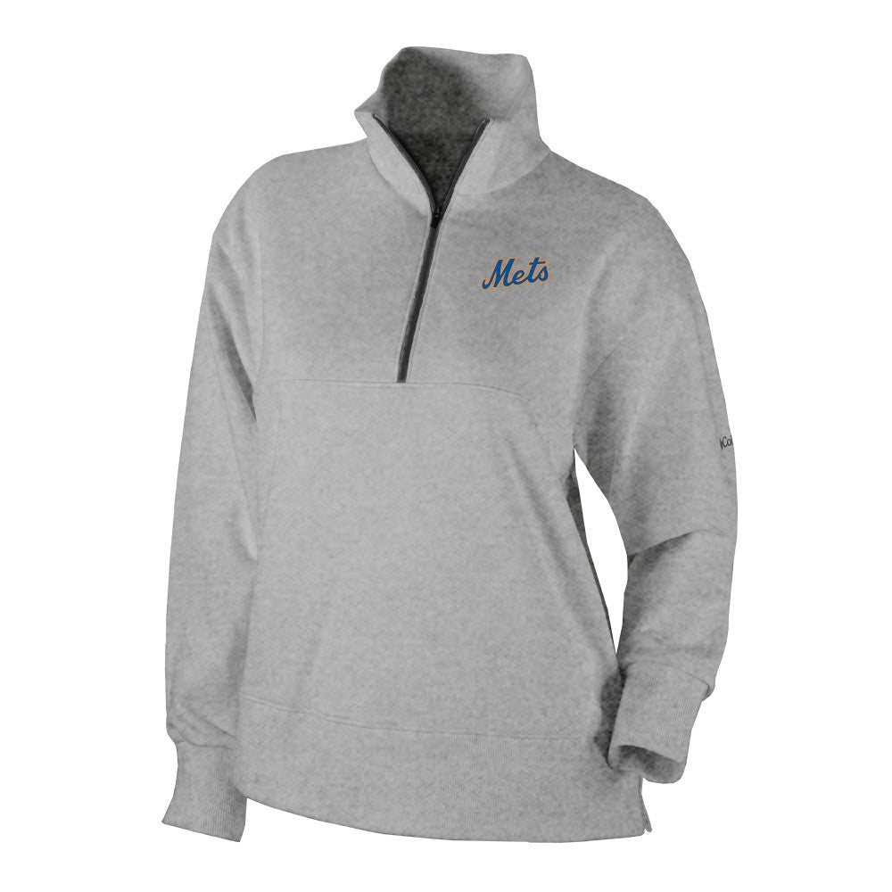 New York Mets Columbia Women's Birchwood Hills Quarter-Zip Pullover Outlet