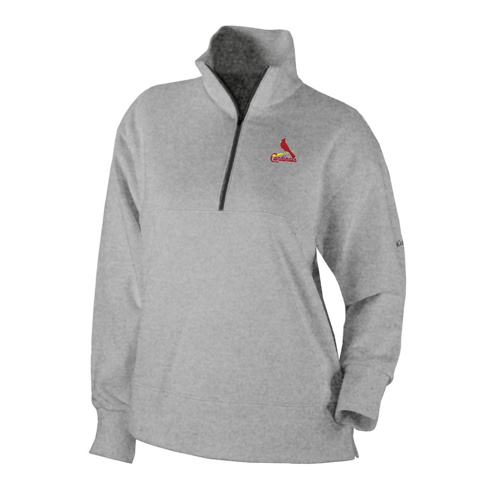 St. Louis Cardinals Columbia Women's Birchwood Hills Quarter-Zip Pullover Near Me