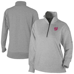 Washington Nationals Columbia Women's Birchwood Hills Quarter-Zip Pullover Sale