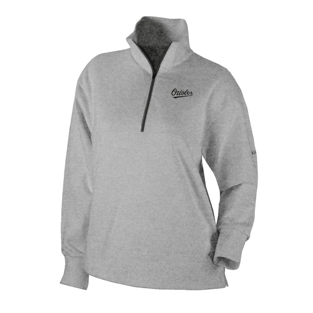 Baltimore Orioles Columbia Women's Birchwood Hills Quarter-Zip Pullover Online