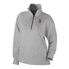 Boston Red Sox Columbia Women's Birchwood Hills Quarter-Zip Pullover Near Me