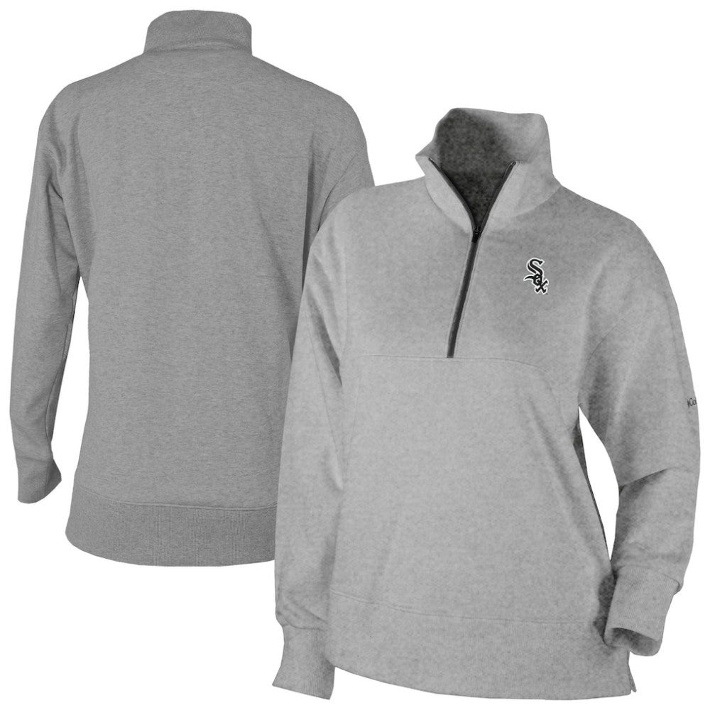Chicago White Sox Columbia Women's Birchwood Hills Quarter-Zip Pullover Discount