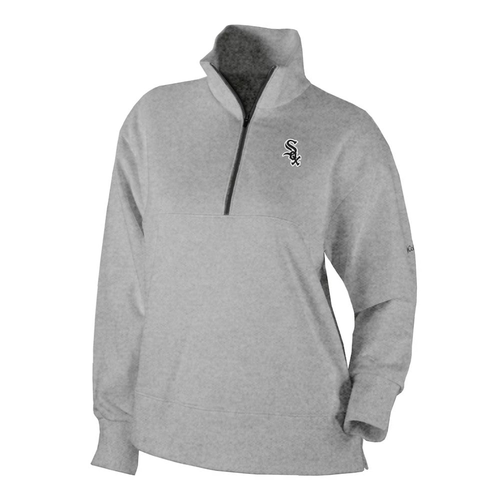 Chicago White Sox Columbia Women's Birchwood Hills Quarter-Zip Pullover Discount
