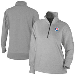 Chicago Cubs Columbia Women's Birchwood Hills Quarter-Zip Pullover Sale