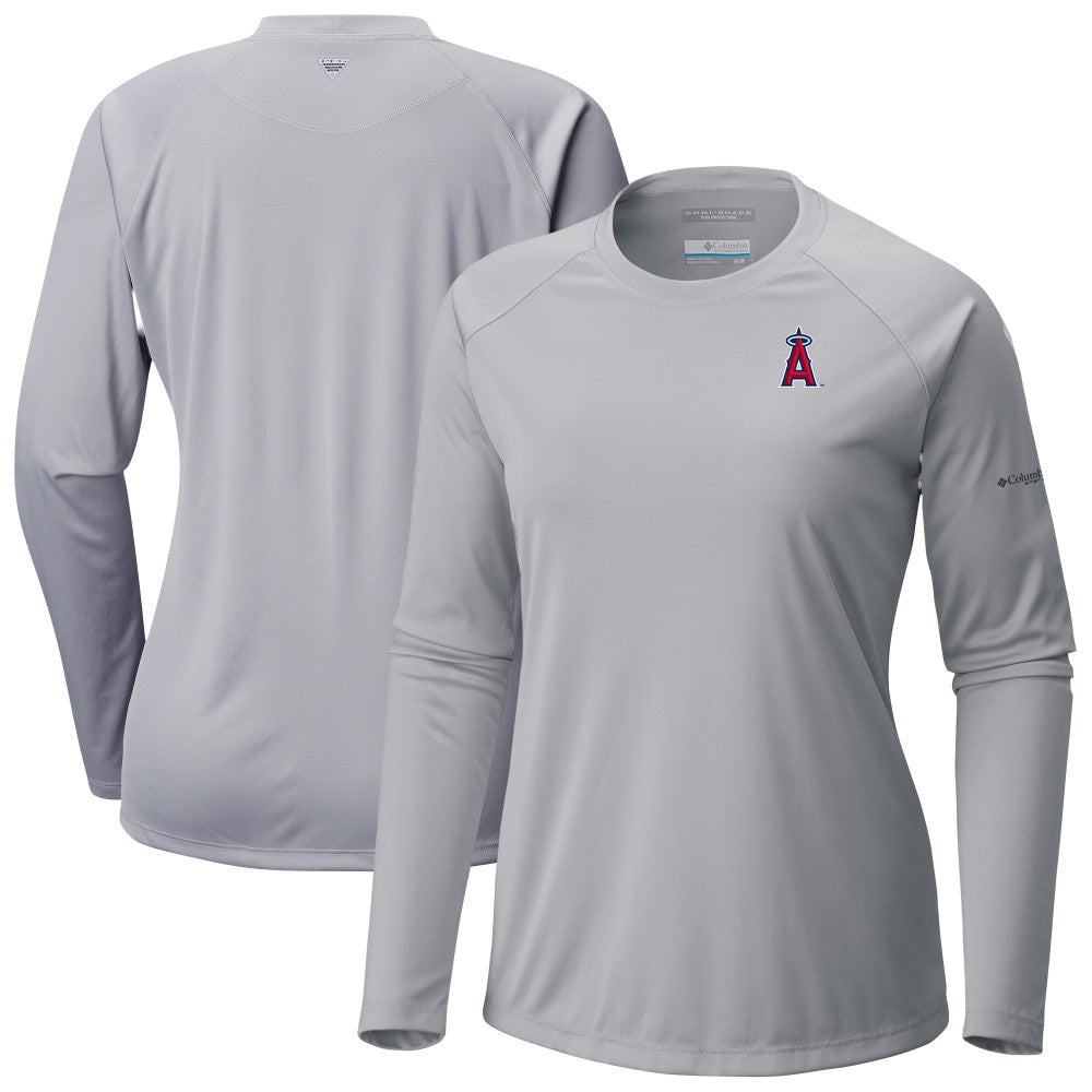 Los Angeles Angels Columbia Tidal Tee II Long Sleeve T-Shirt Sale
