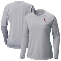 Los Angeles Angels Columbia Tidal Tee II Long Sleeve T-Shirt Sale