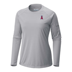 Los Angeles Angels Columbia Tidal Tee II Long Sleeve T-Shirt Sale
