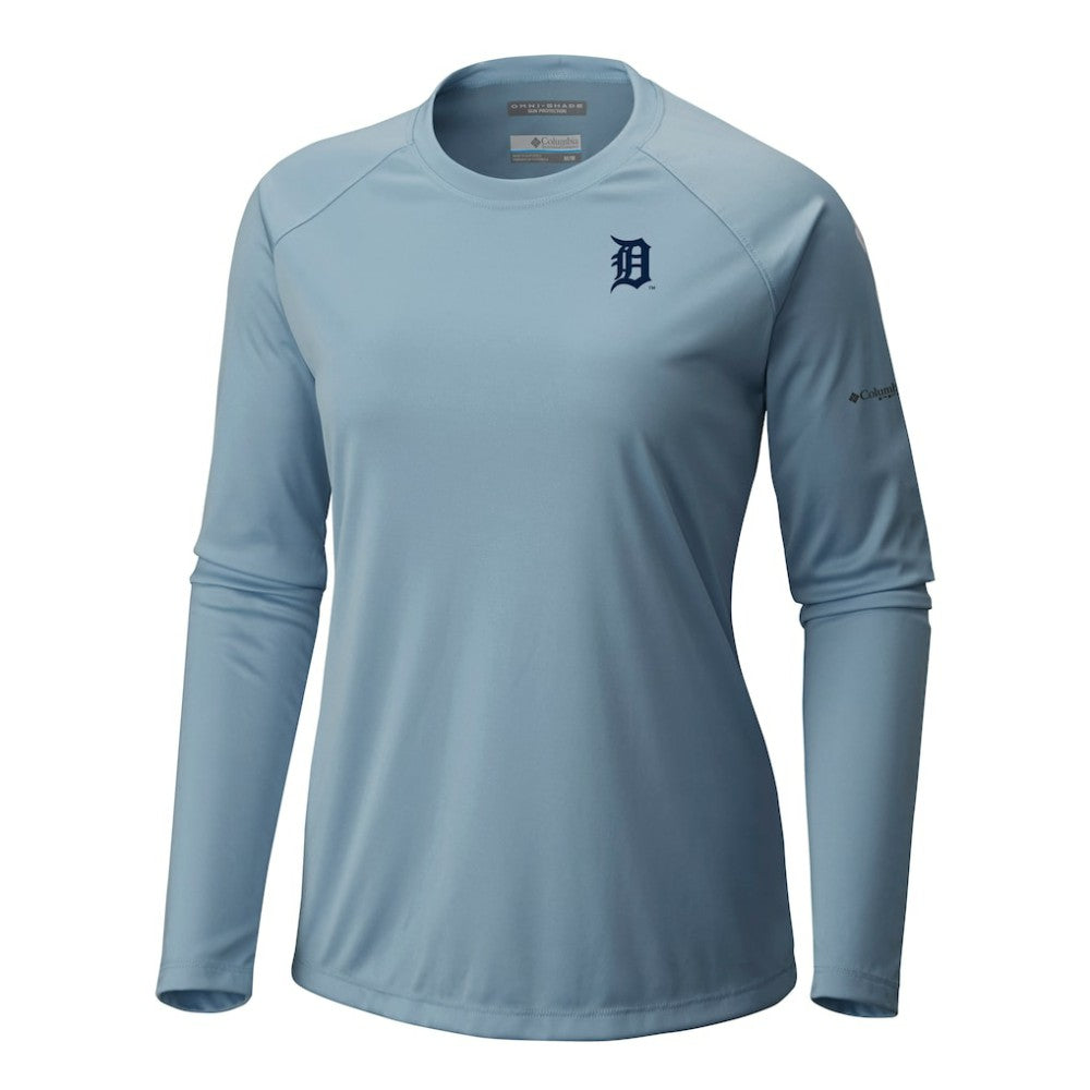 Detroit Tigers Columbia Tidal Tee II Long Sleeve T-Shirt for sale
