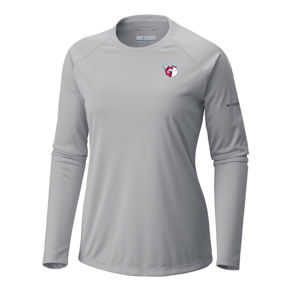 Cleveland Guardians Columbia Tidal Tee II Long Sleeve T-Shirt Sale