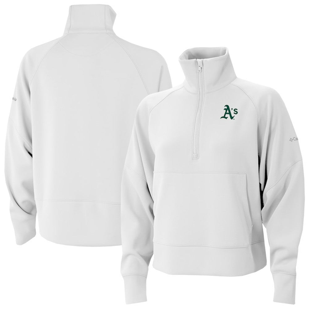 Athletics Columbia Women's Wickhams Hills Raglan Omni-Wick Quarter-Zip Pullover Discount