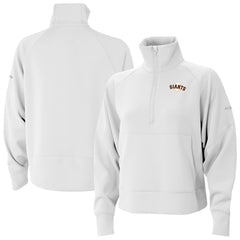 San Francisco Giants Columbia Women's Wickhams Hills Raglan Omni-Wick Quarter-Zip Pullover Sale
