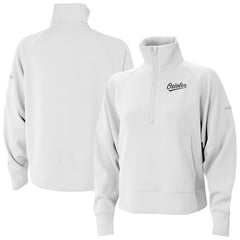 Baltimore Orioles Columbia Women's Wickhams Hills Raglan Omni-Wick Quarter-Zip Pullover for sale