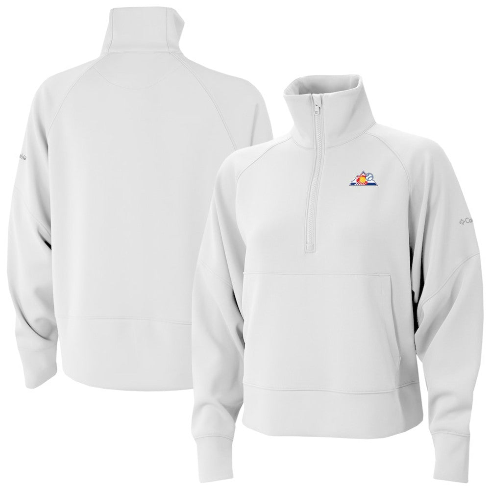 Colorado Rockies Columbia Women's Wickhams Hills Raglan Omni-Wick Quarter-Zip Pullover Near Me
