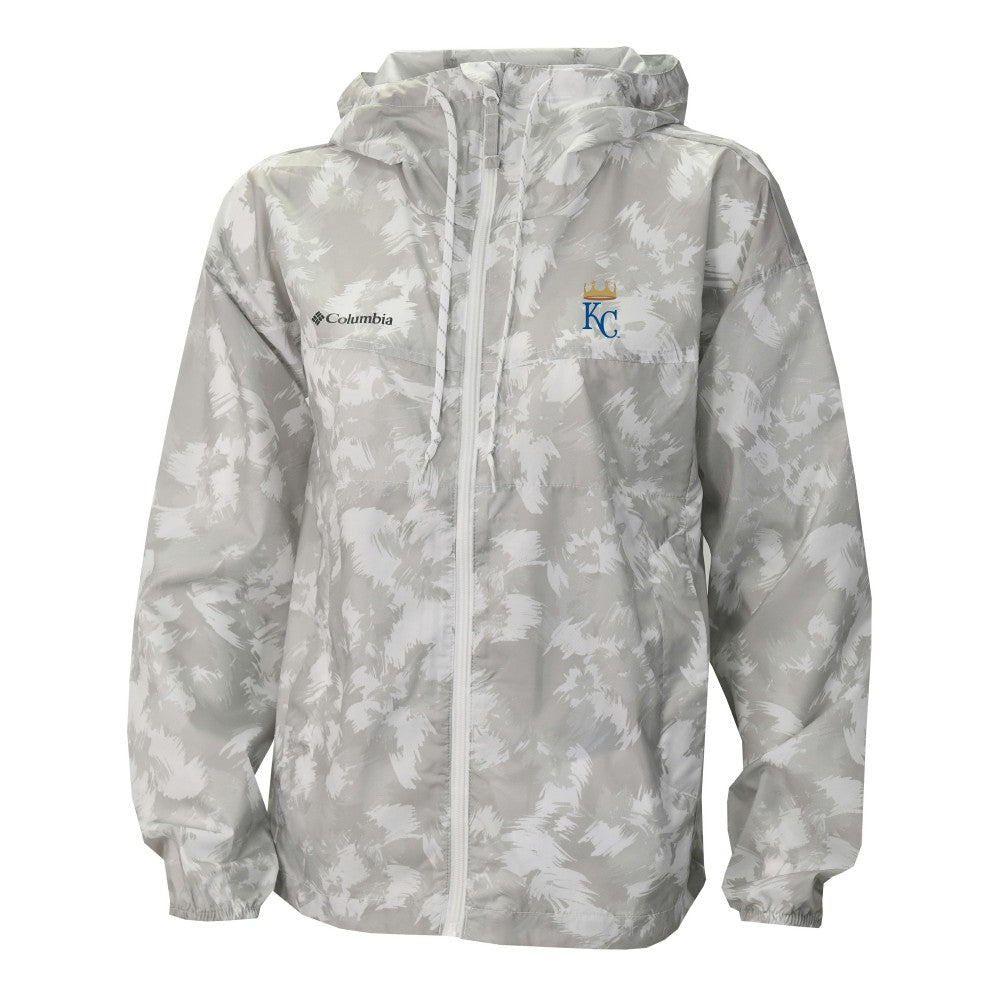 Kansas City Royals Columbia Women's Flash Challenger Full-Zip Hoodie Windbreaker Jacket Outlet
