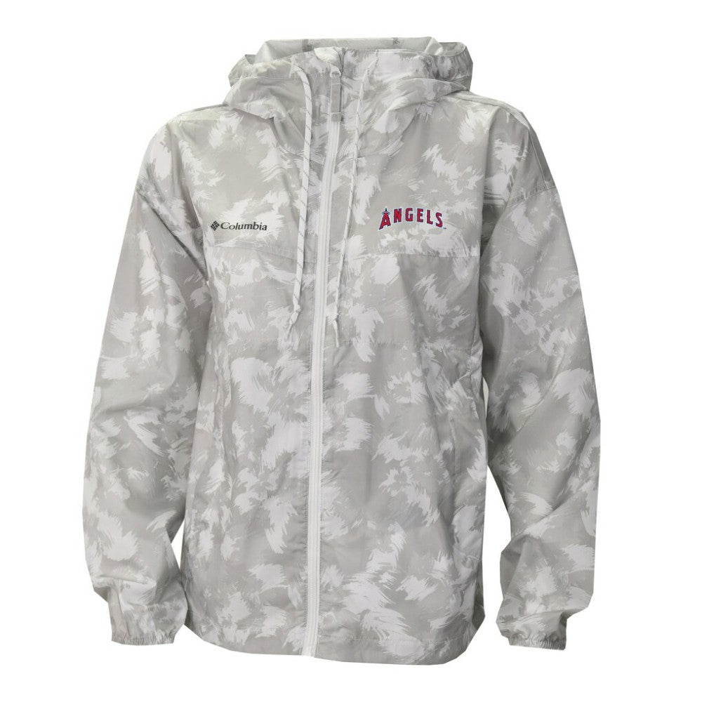 Los Angeles Angels Columbia Women's Flash Challenger Full-Zip Hoodie Windbreaker Jacket Online