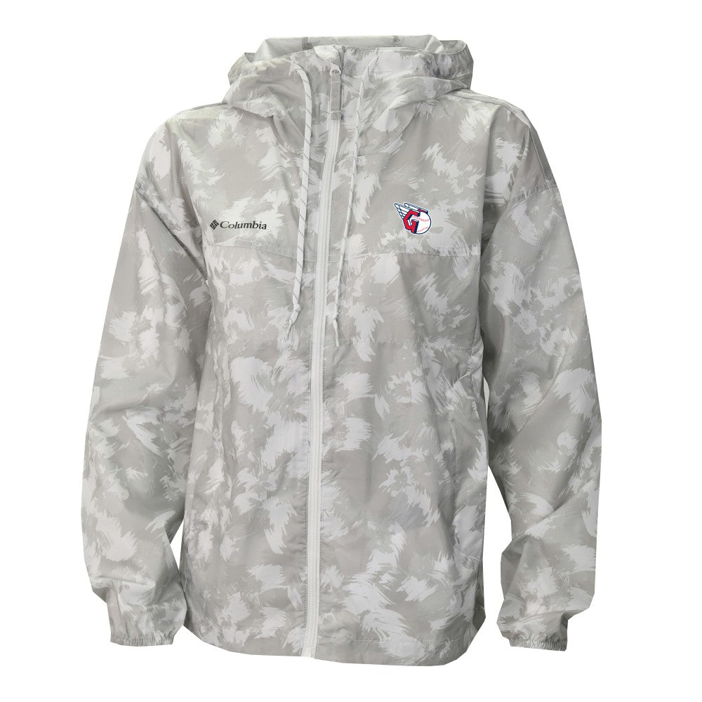 Cleveland Guardians Columbia Women's Flash Challenger Full-Zip Hoodie Windbreaker Jacket Sale