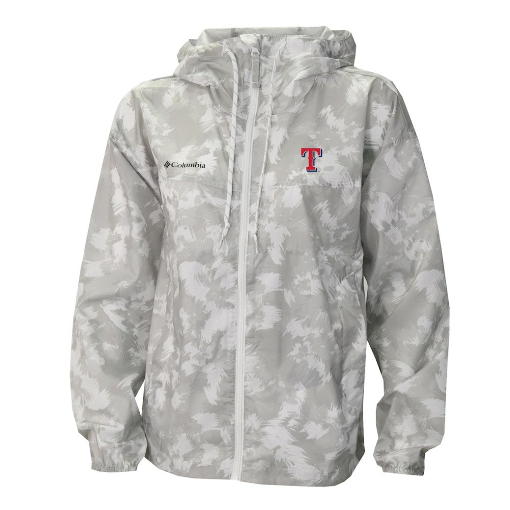 Texas Rangers Columbia Women's Flash Challenger Full-Zip Hoodie Windbreaker Jacket Near Me