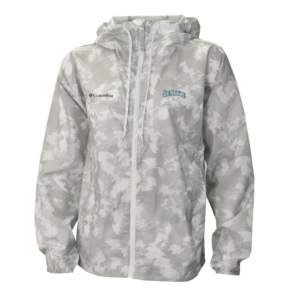 Seattle Mariners Columbia Women's Flash Challenger Full-Zip Hoodie Windbreaker Jacket for sale