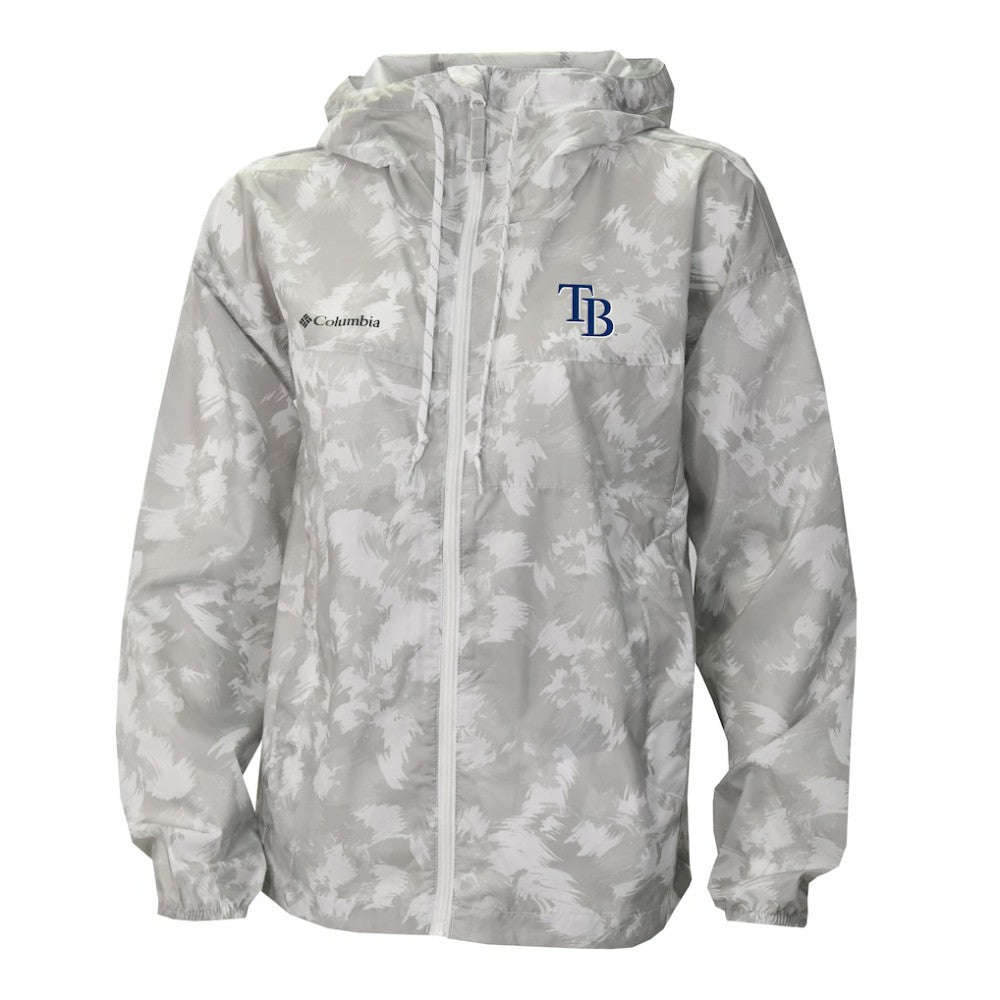 Tampa Bay Rays Columbia Women's Flash Challenger Full-Zip Hoodie Windbreaker Jacket Discount