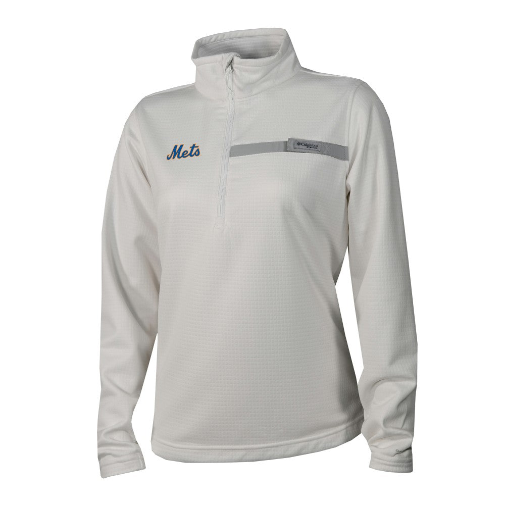 New York Mets Columbia Women's Skiff Guide Fleece Half-Zip Pullover Jacket Near Me
