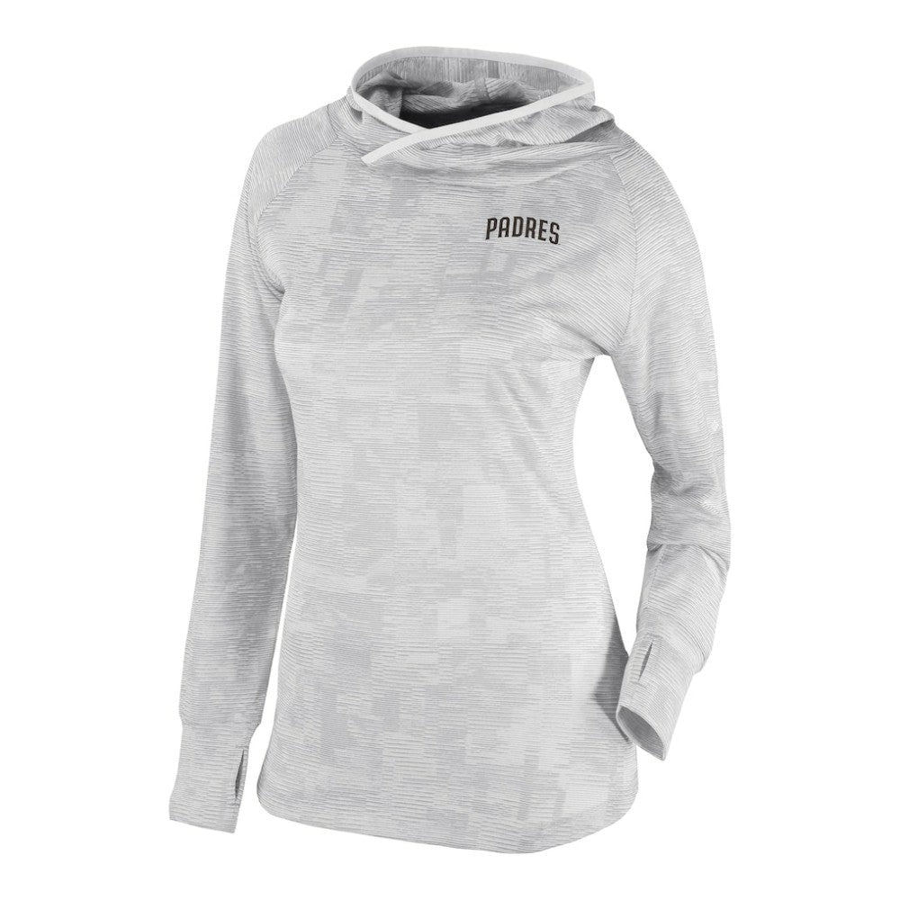 San Diego Padres Columbia Women's Omni-Wick Sunday Ball Raglan Pullover Hoodie Outlet