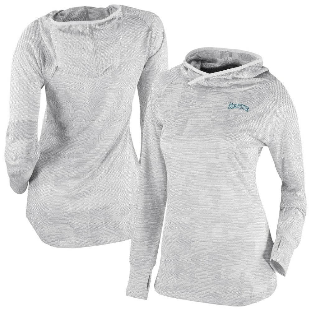 Seattle Mariners Columbia Women's Omni-Wick Sunday Ball Raglan Pullover Hoodie Outlet