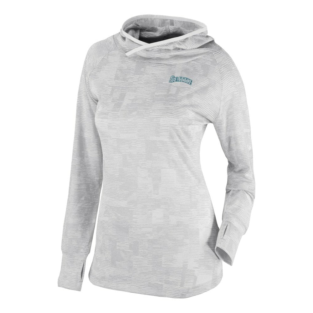 Seattle Mariners Columbia Women's Omni-Wick Sunday Ball Raglan Pullover Hoodie Outlet
